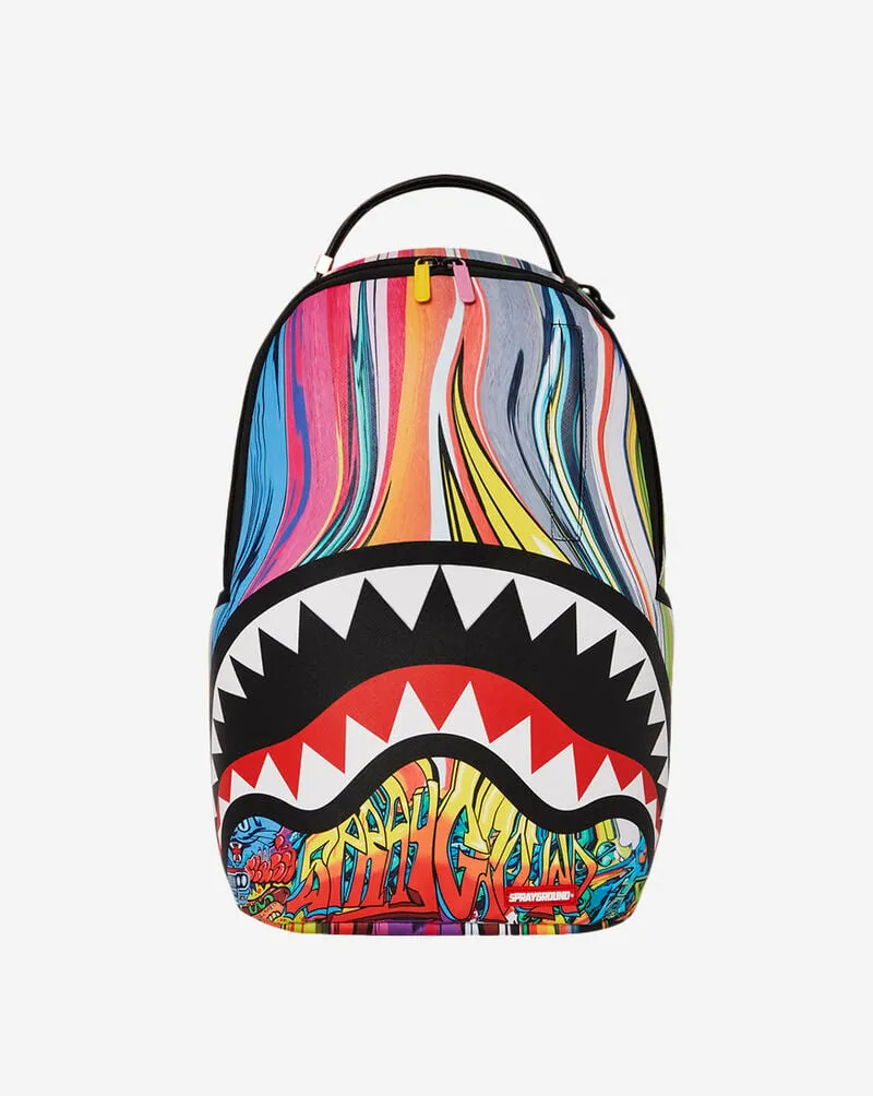 Sprayground Melt Graff Deluxe Backpack B5873