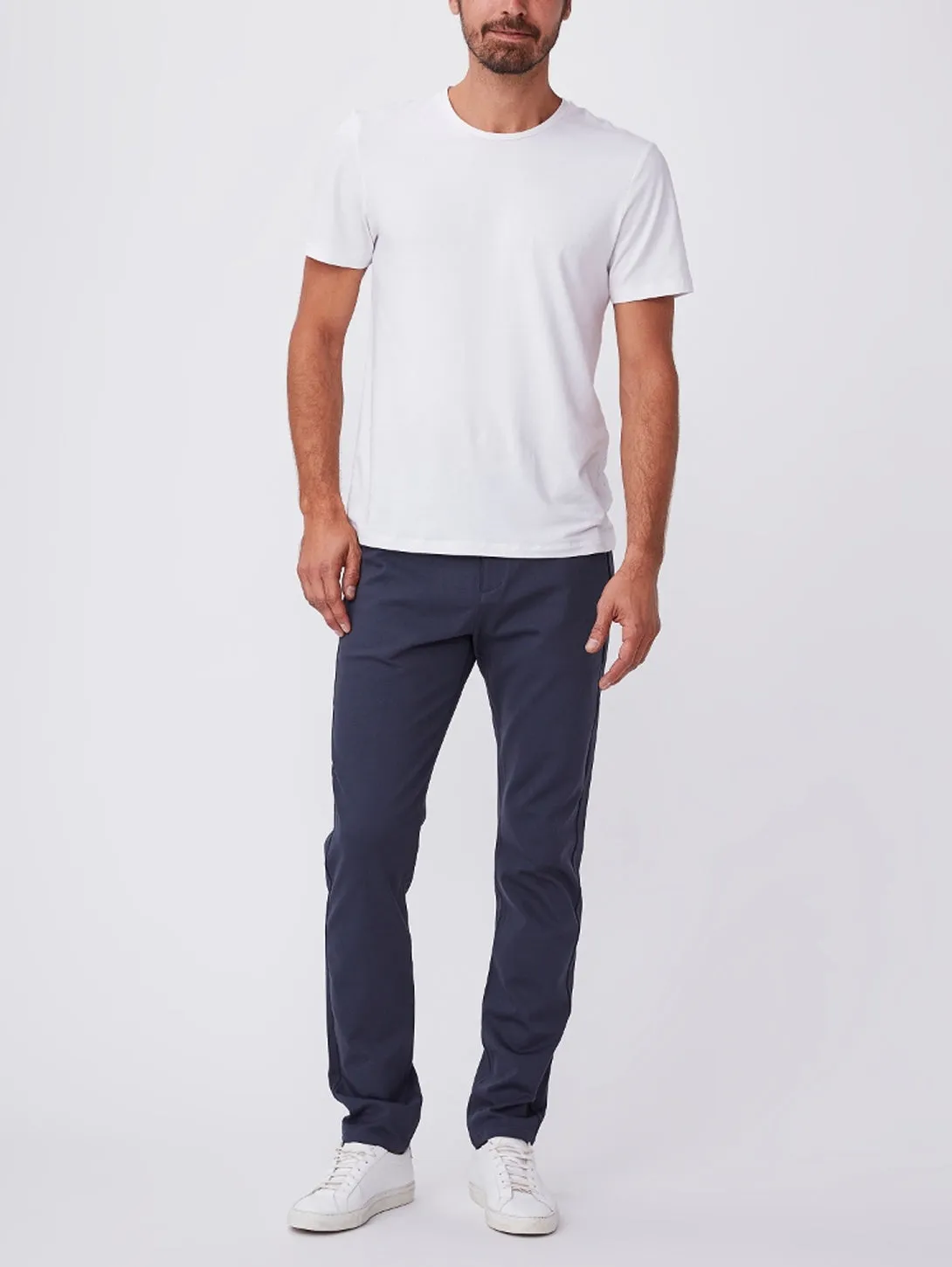 Stafford Slim Pants in Deep Anchor - Shop Now