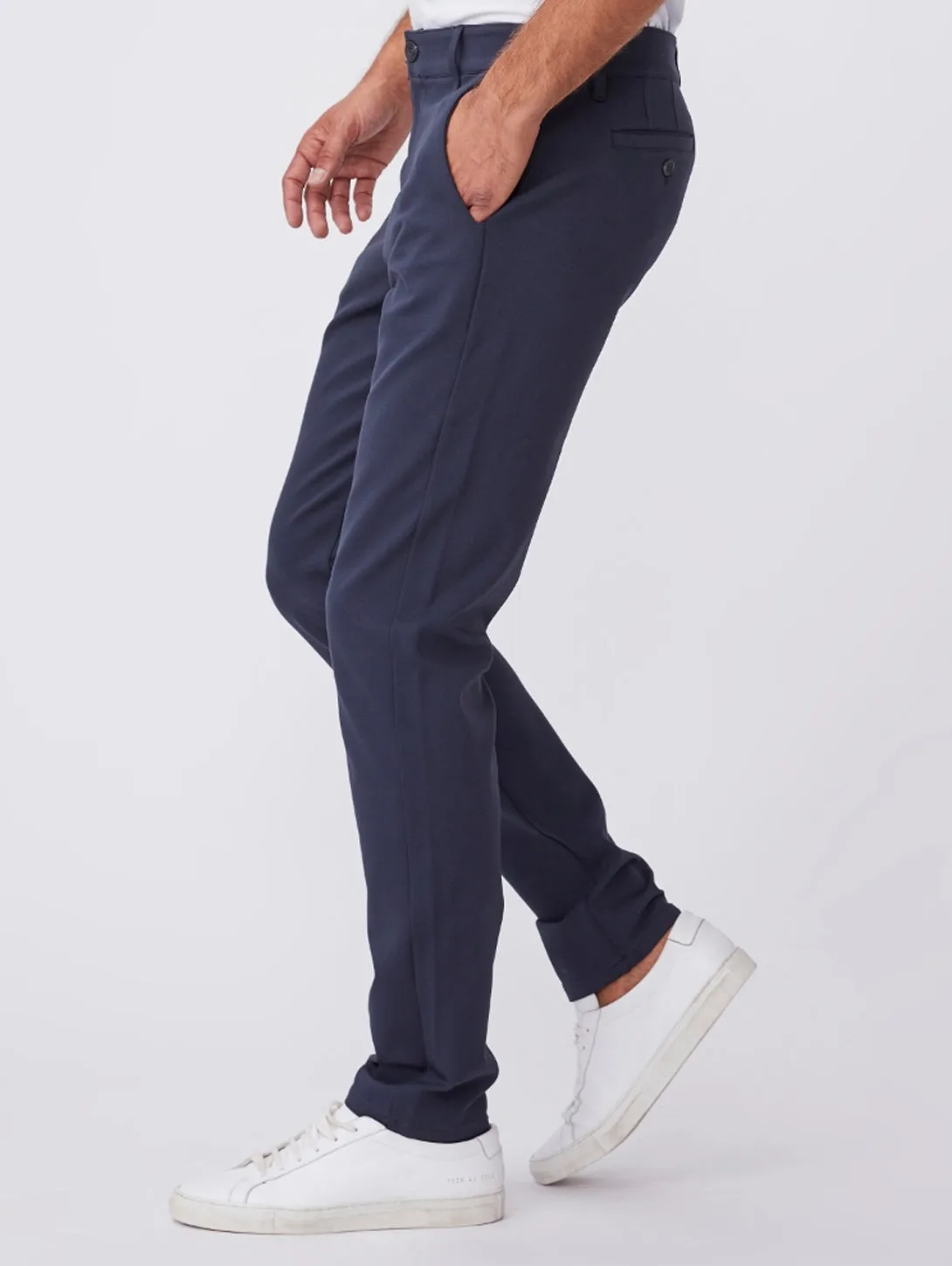 Stafford Slim Pants in Deep Anchor - Shop Now