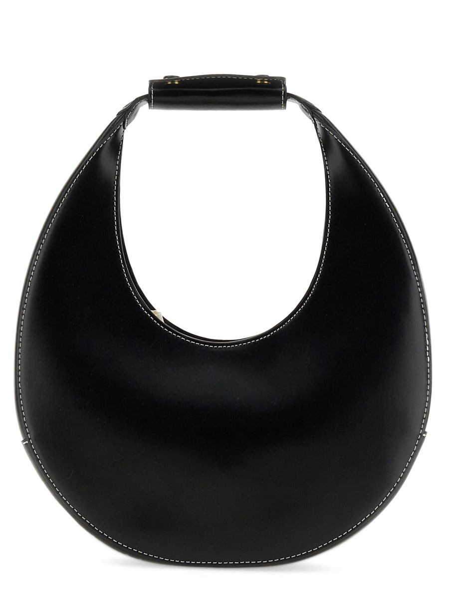 Staud Moon Bag in Leather