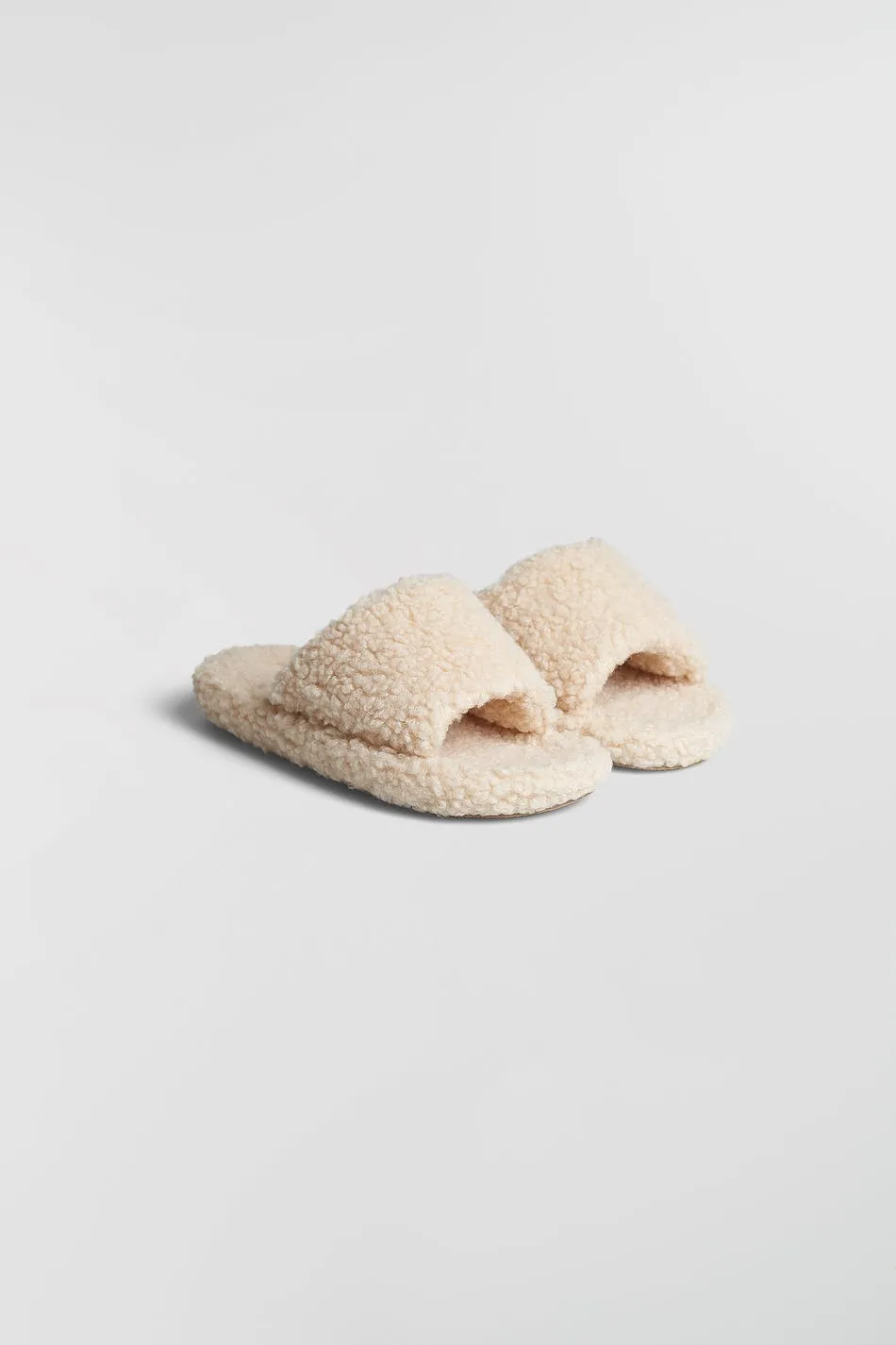 Fur Stina Slide Sandals