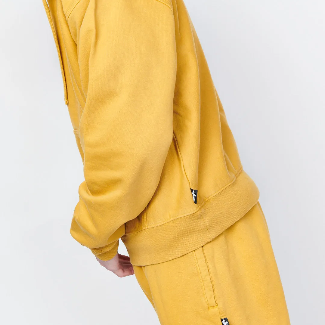 Stussy - Pigment Dyed Fleece Hood (Gold)