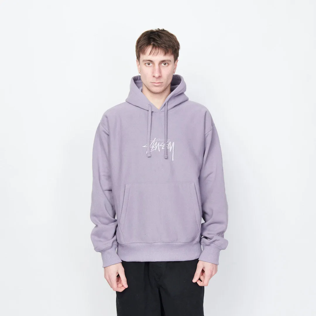 Stussy - Stock Logo App. Hood (Mauve)