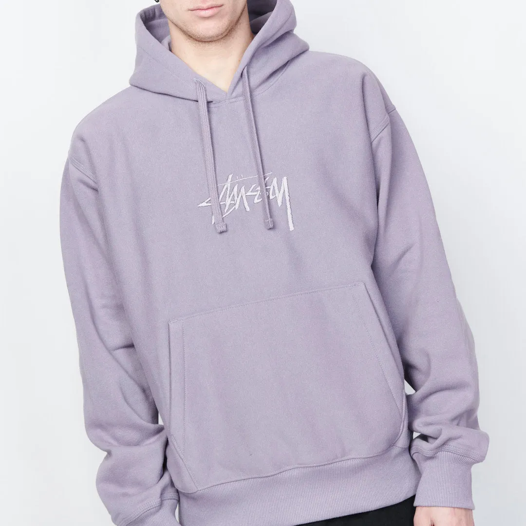 Stussy - Stock Logo App. Hood (Mauve)