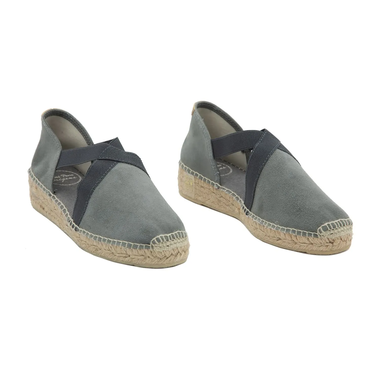 Suede Wedge Espadrilles for Women - Enar-A