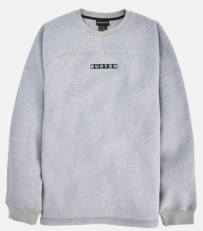 sweatshirt Burton Cinder Crew - Gray Heather - men´s