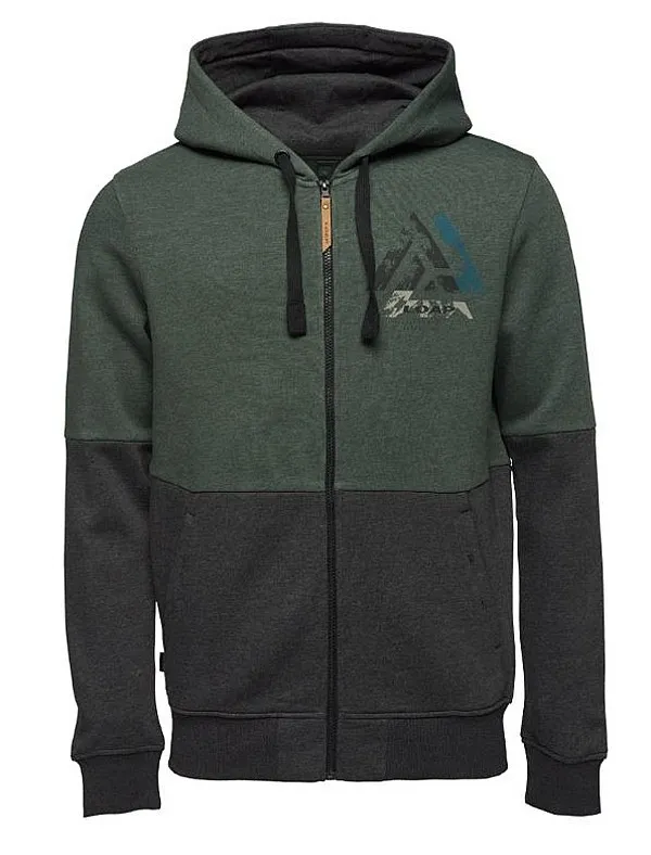 sweatshirt Loap Edcar Zip - P83XP/Jungle Green Melange - men´s