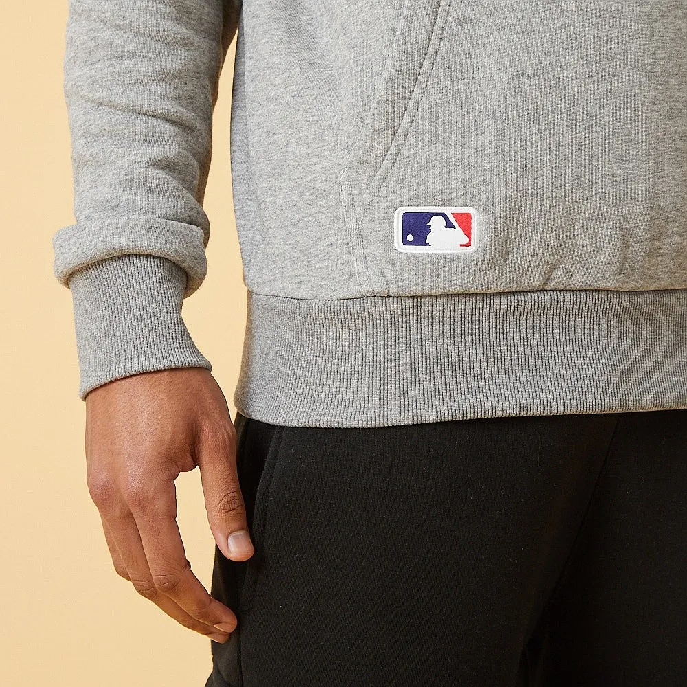 sweatshirt New Era Seasonal Infill Pullover MLB Los Angeles Dodgers - Heather Grey/Woodland Camo - men´s