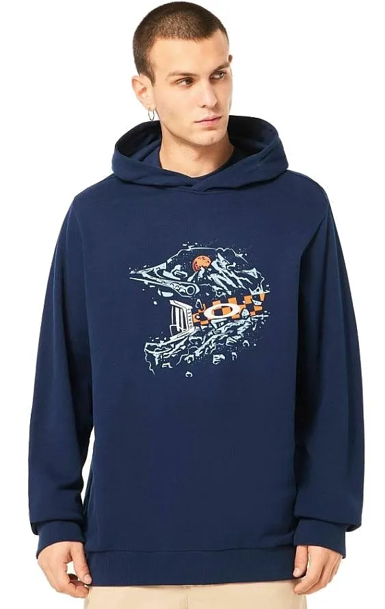 sweatshirt Oakley Finish Line Hoodie - Team Navy - men´s