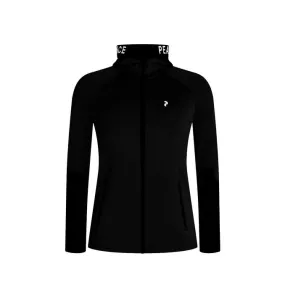 Women's Black Half-Zip Sweatshirt