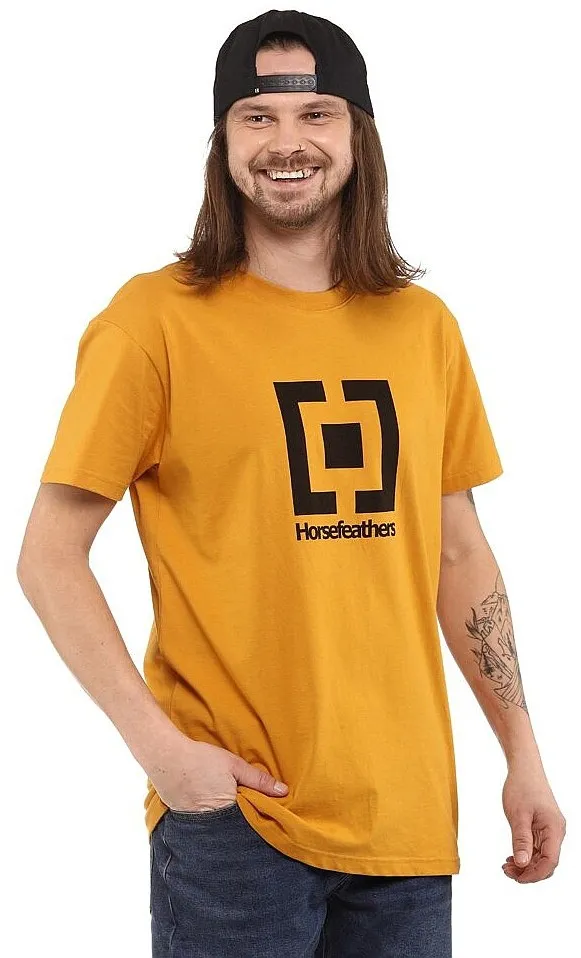 T-Shirt Horsefeathers Base - Sunflower - men´s