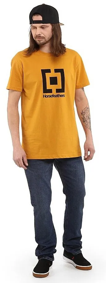 T-Shirt Horsefeathers Base - Sunflower - men´s