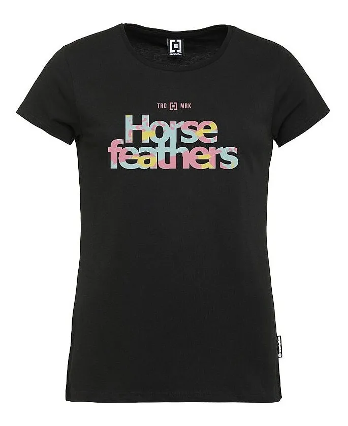 T-Shirt Horsefeathers Billie - Black - women´s