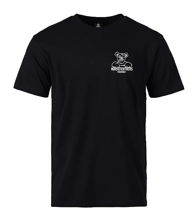 T-Shirt Horsefeathers Teddy - Black - men´s