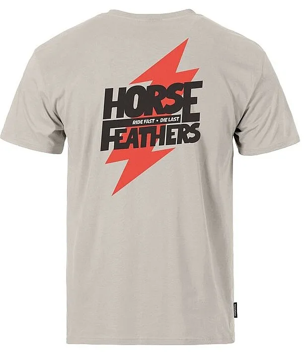 T-Shirt Horsefeathers Thunder II - Cement - men´s