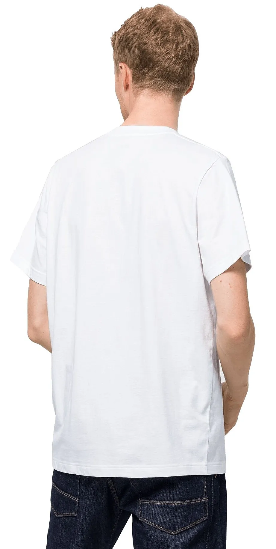 T-Shirt Jack Wolfskin JW Mountain Trail T - White Rush - men´s