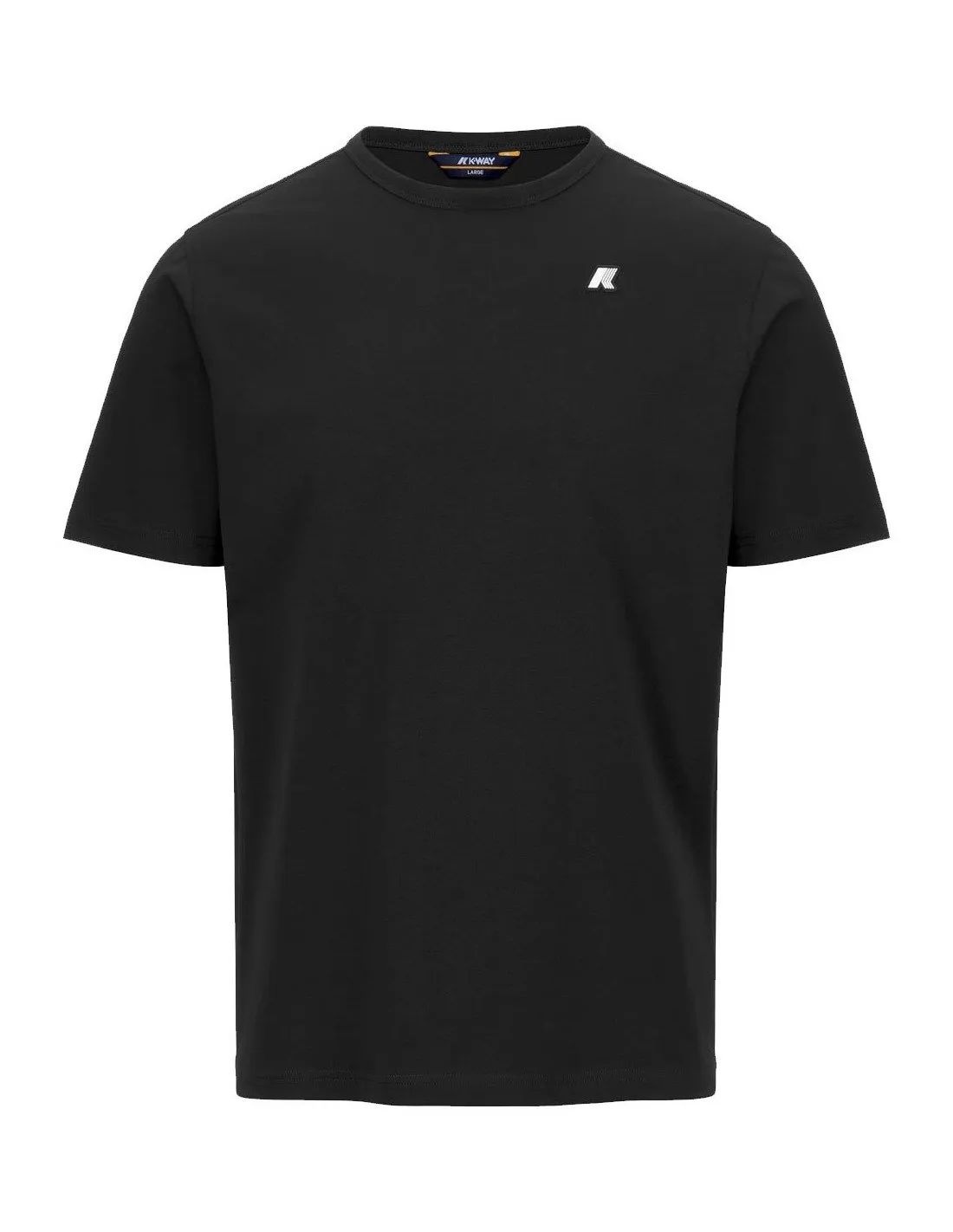 T-shirt K-way uomo K8131UW Adame stretch nera