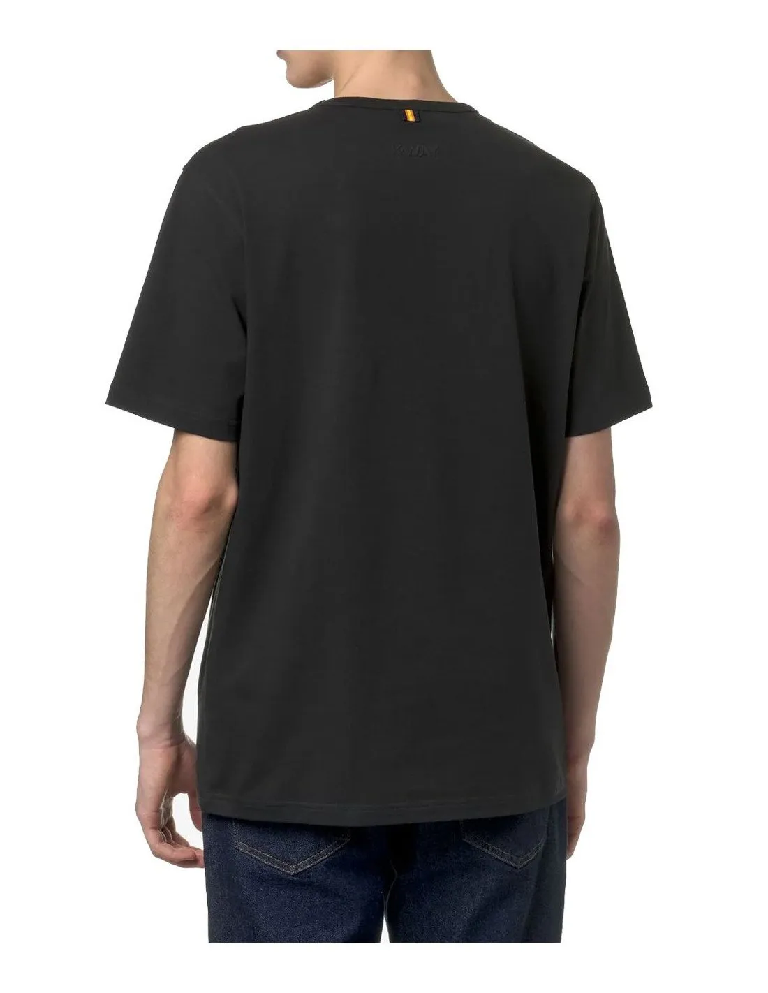 T-shirt K-way uomo K8131UW Adame stretch nera