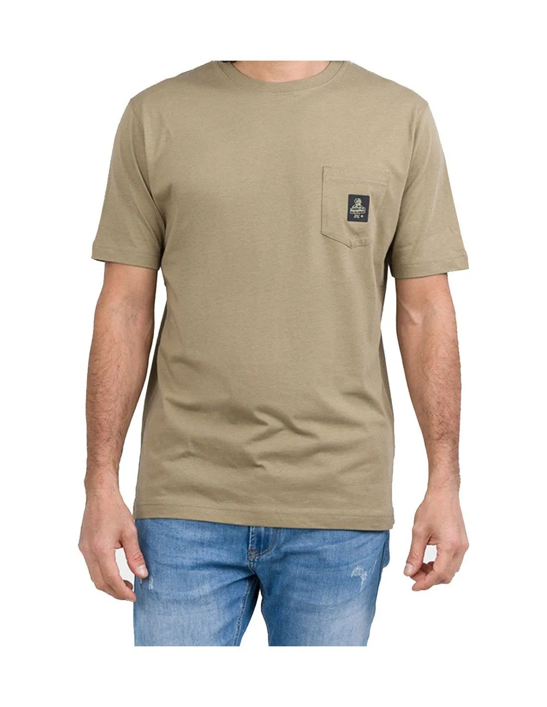 T-shirt Refrigiwear uomo Pierce T22600JE9101 tortora