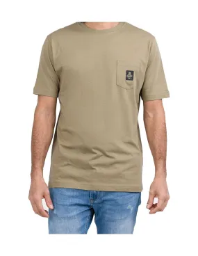 T-shirt Refrigiwear uomo Pierce T22600JE9101 tortora