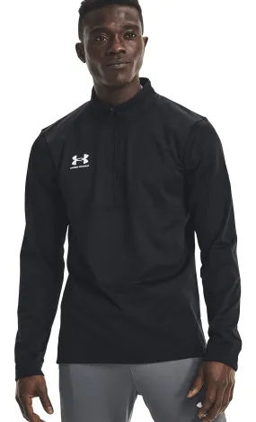 T-Shirt Under Armour Challenger Midlayer LS - 001/Black/White - men´s