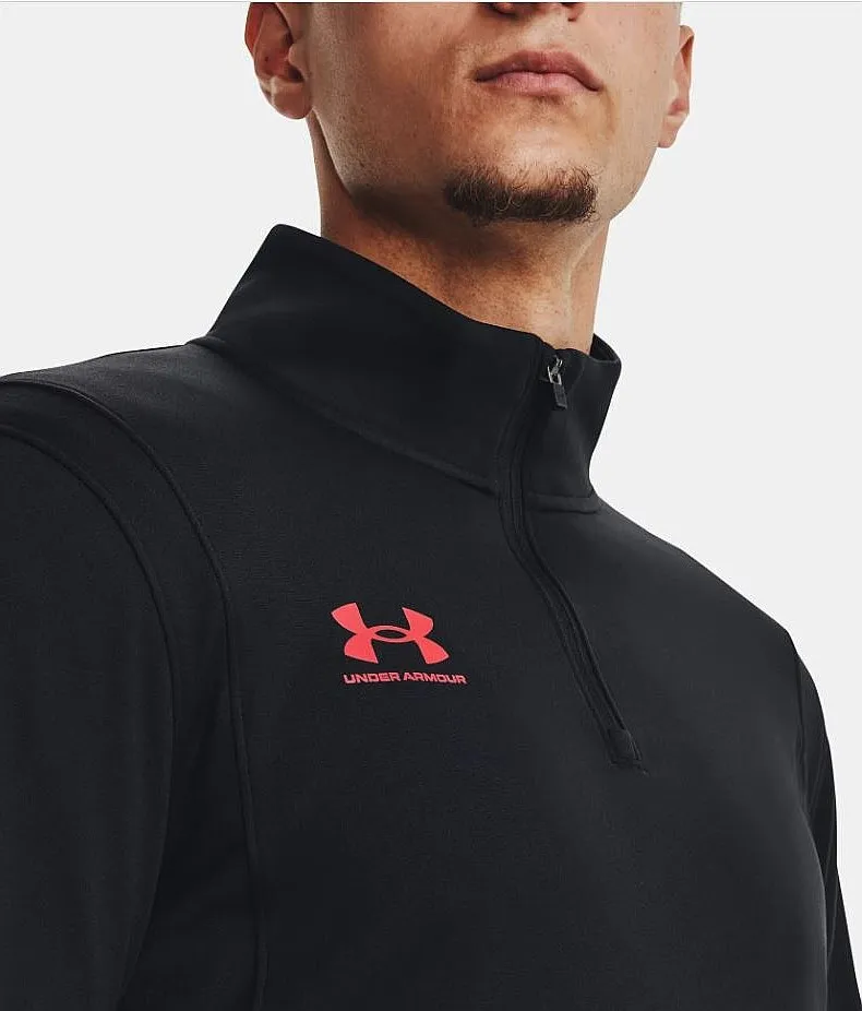 T-Shirt Under Armour Challenger Midlayer LS - Black/Beta - men´s