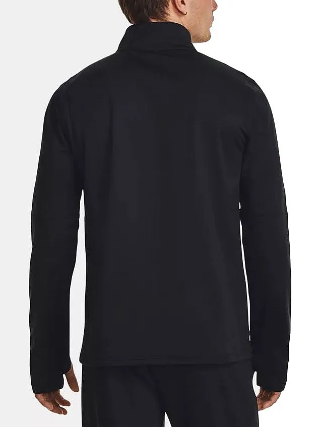 T-Shirt Under Armour Challenger Midlayer LS - Black/White - men´s