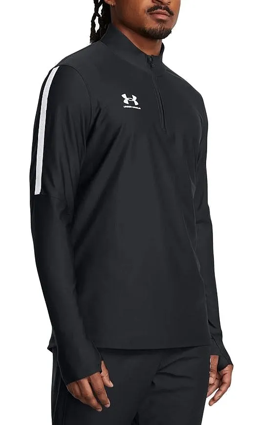 T-Shirt Under Armour Challenger Pro LS - Black/Black - men´s