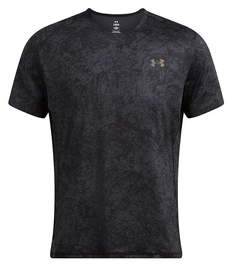 T-Shirt Under Armour Vanish Elite Vent Printed - Black/Black - men´s