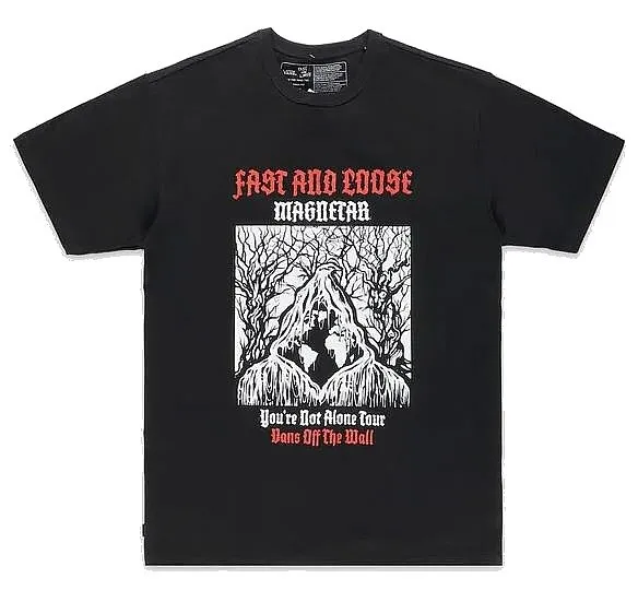 T-Shirt Vans Fast And Loose OTW - Black - men´s