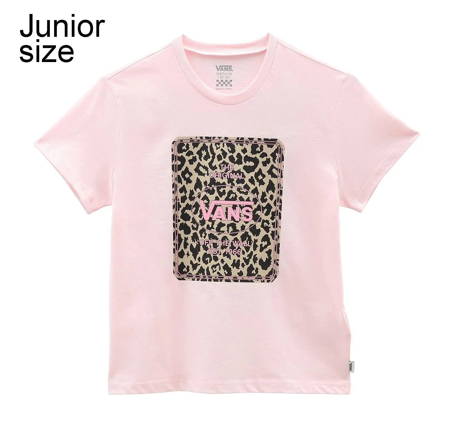 T-Shirt Vans Jewel Leopard - Vans Cool Pink - girl´s