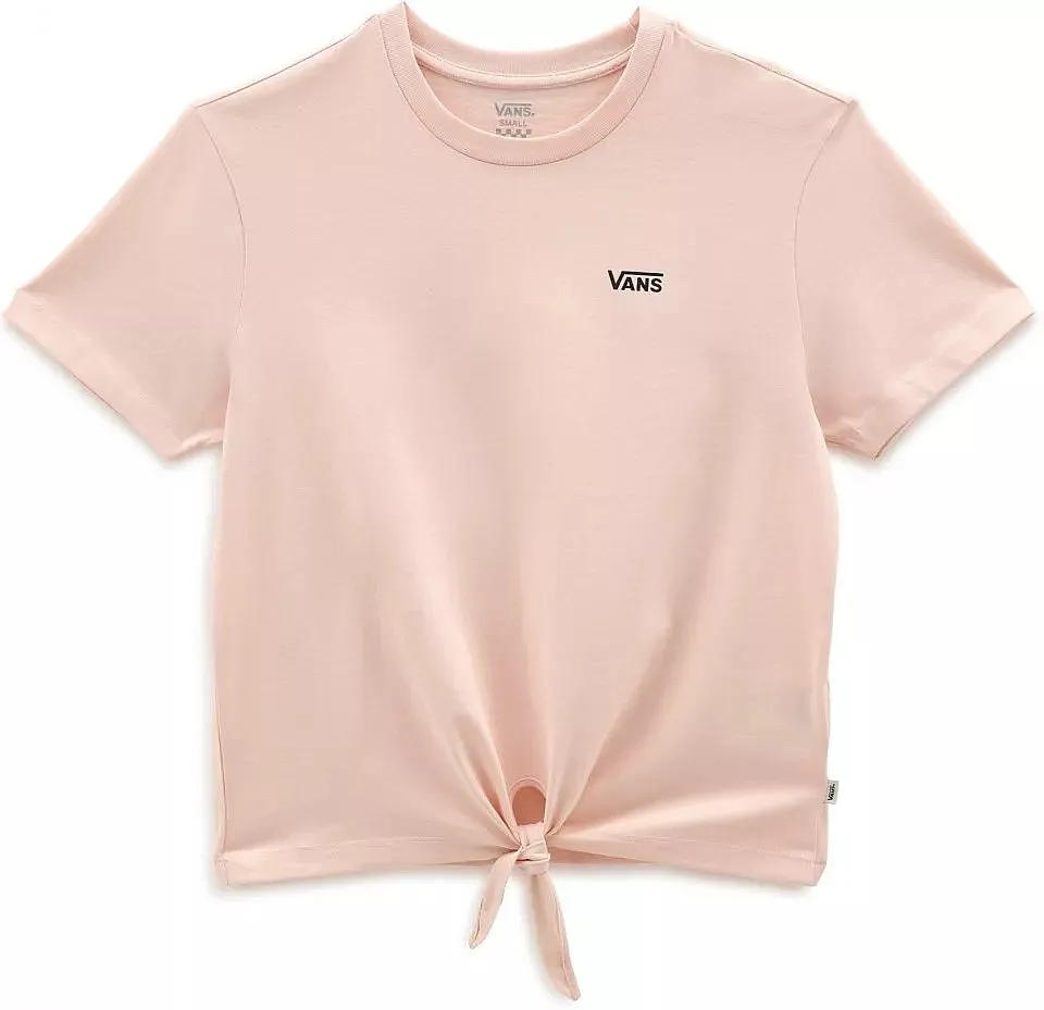 T-Shirt Vans Junior V Wash Knot - Rose Smoke - women´s