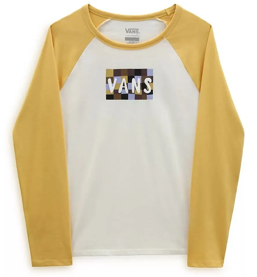 T-Shirt Vans Lizzie Everyday Raglan - Lizzie Armanto Marshmallow/Ochre - women´s