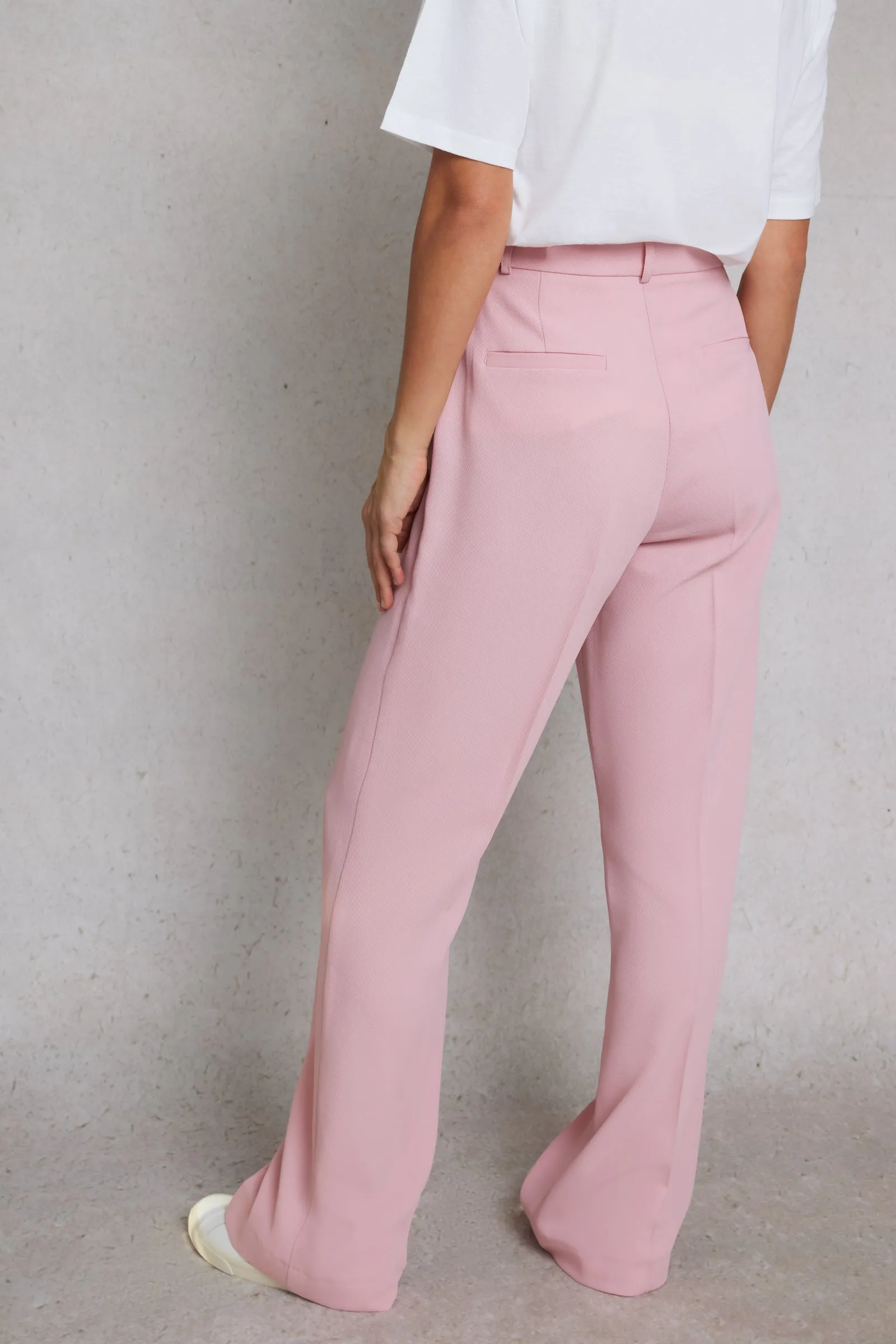 Tailored Trousers Light Pink