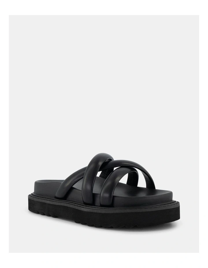 Talira Chunky Slides in Black