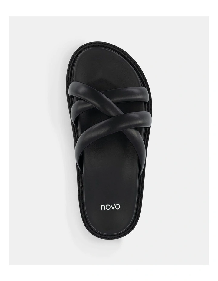 Talira Chunky Slides in Black