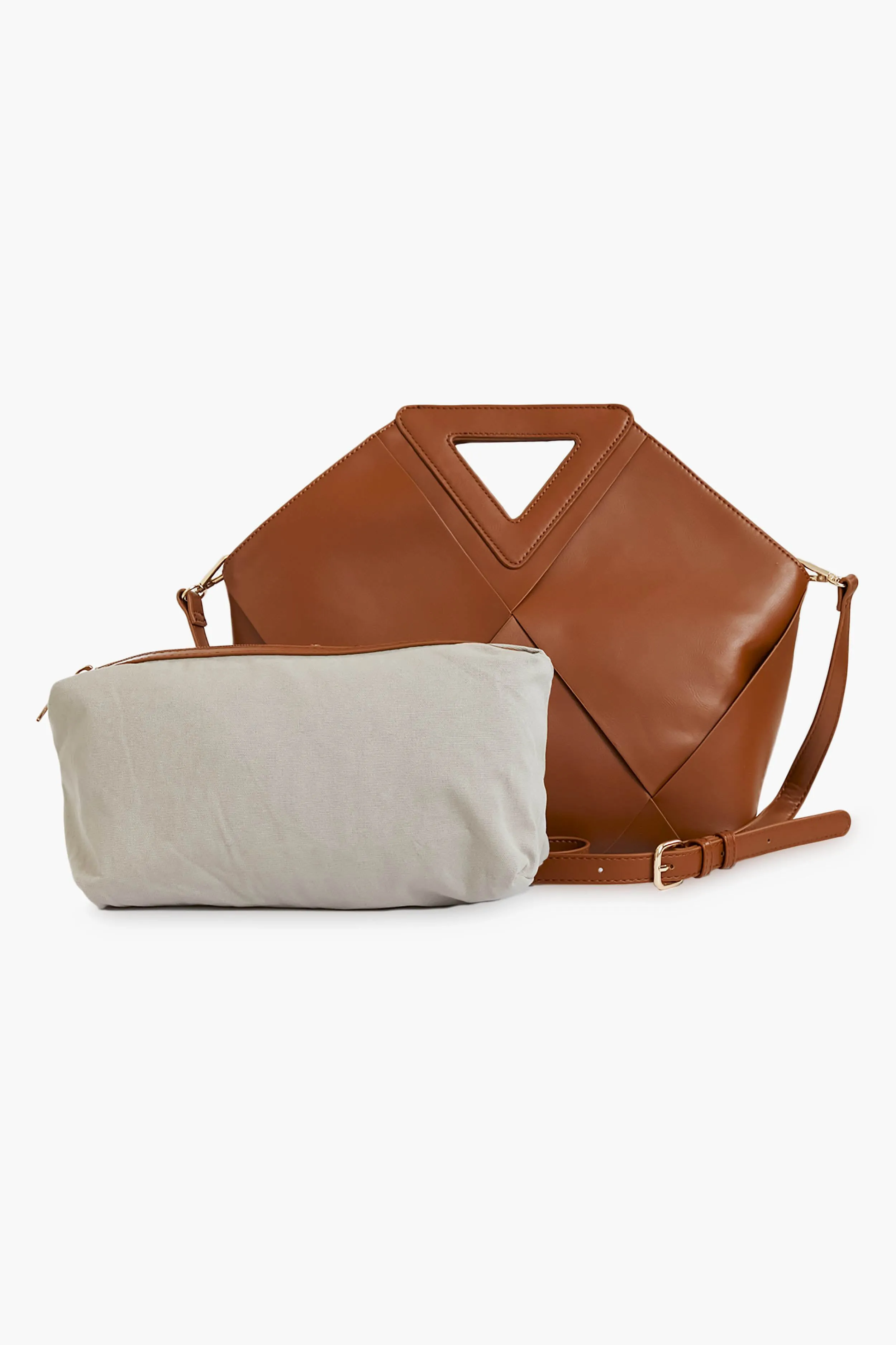 Tan Athena Bag