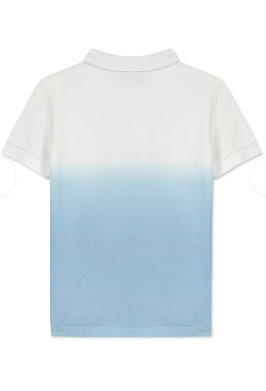 Dip Dye Polo Shirt