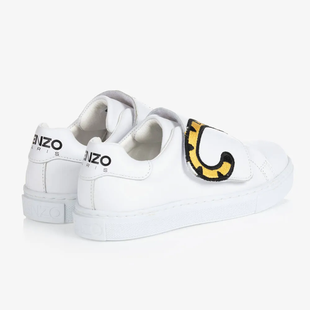 Teen White Leather KOTORA Trainers