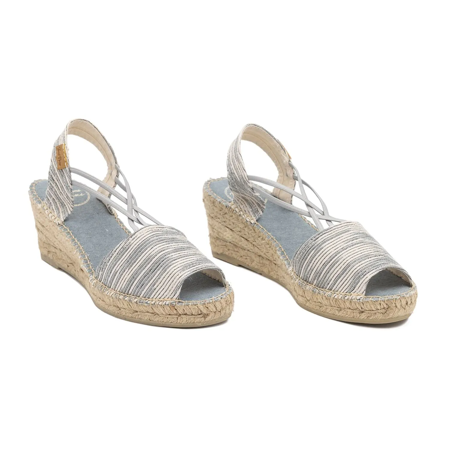 Tess-ZR Women's Peep Toe Wedge Espadrille - Best Price & Fast Shipping