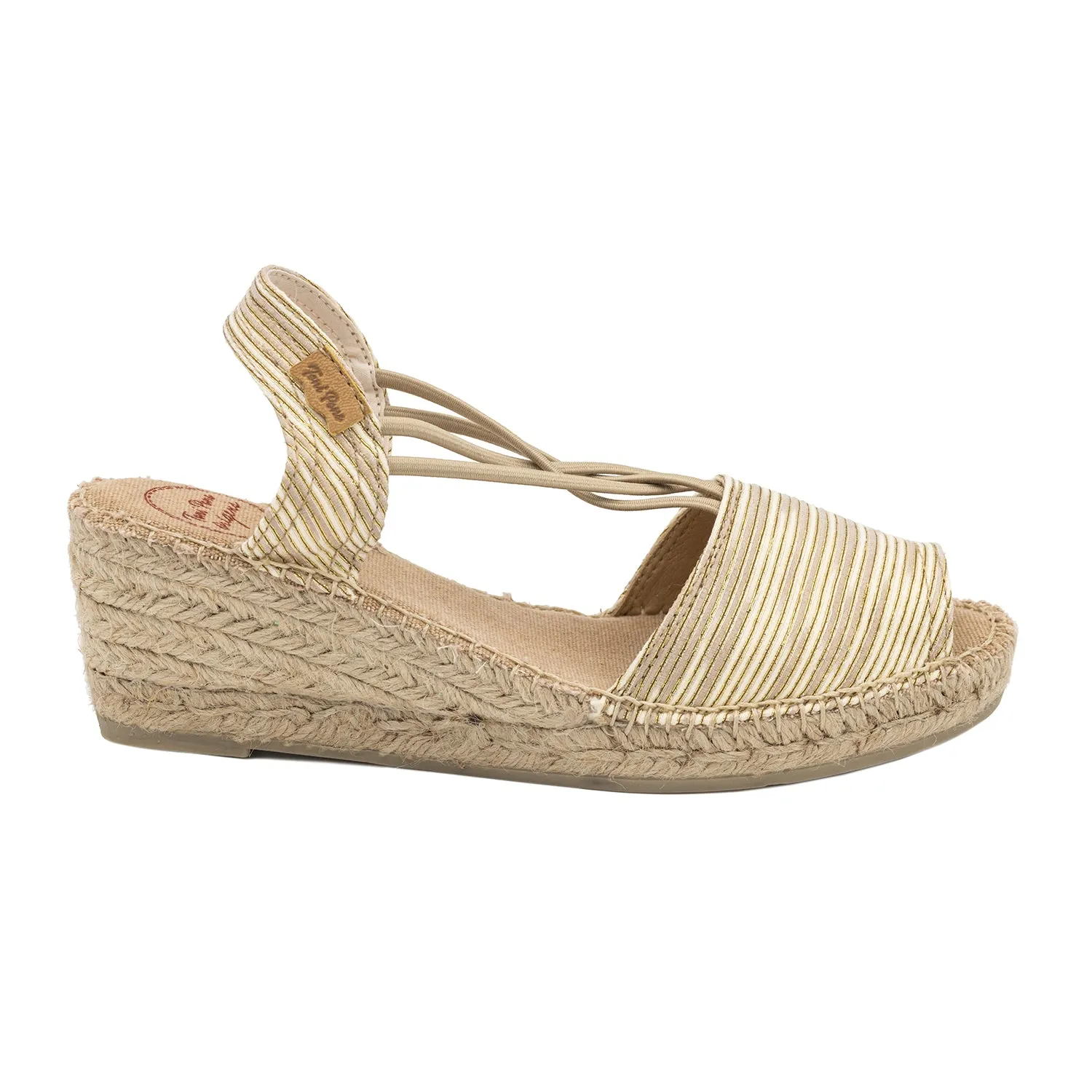 Tess-ZR Women's Peep Toe Wedge Espadrille - Best Price & Fast Shipping