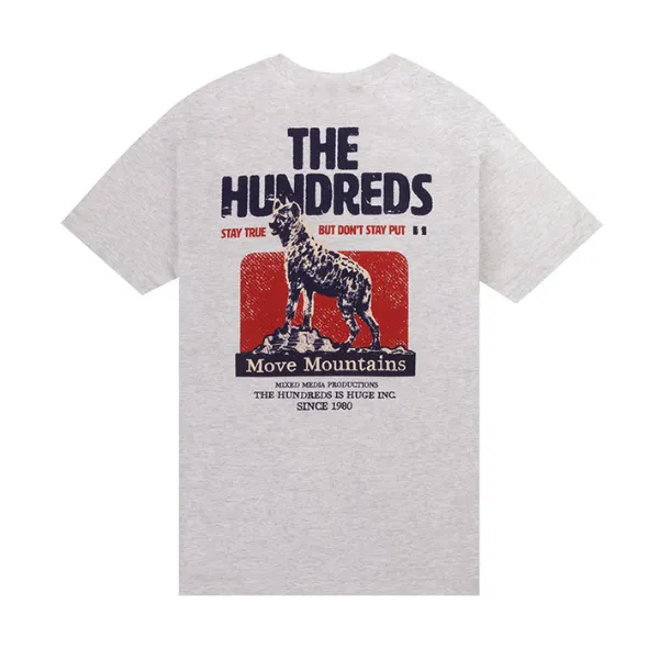 The Hundreds King Of The Hill Tee - Ash Heather