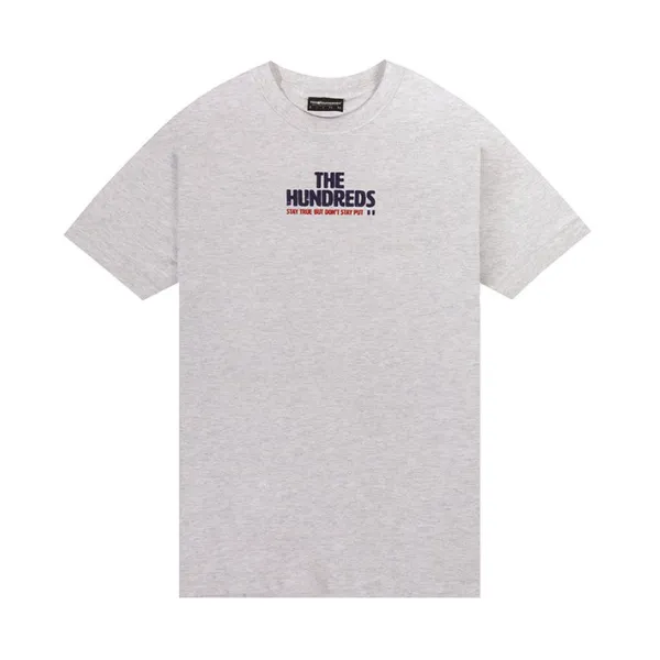 The Hundreds King Of The Hill Tee - Ash Heather