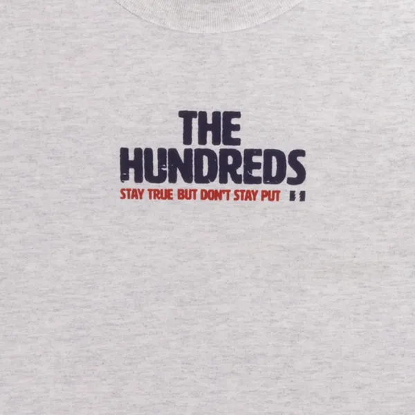 The Hundreds King Of The Hill Tee - Ash Heather