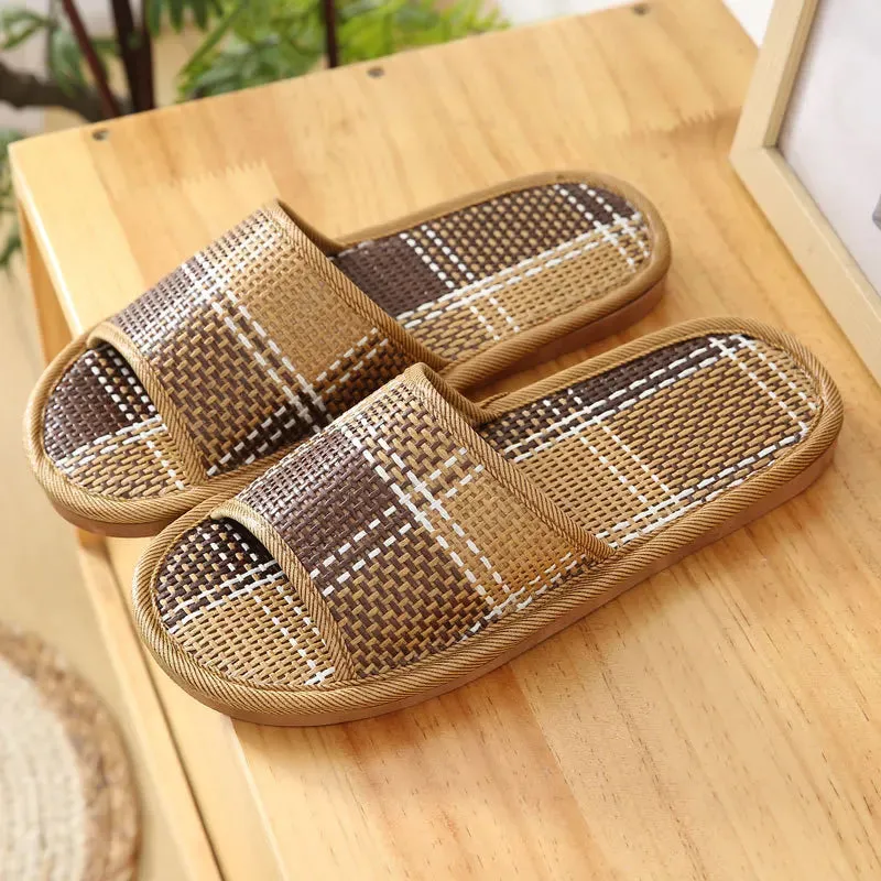 Thick Bamboo Slippers for Softwood Floors - Shop Now.