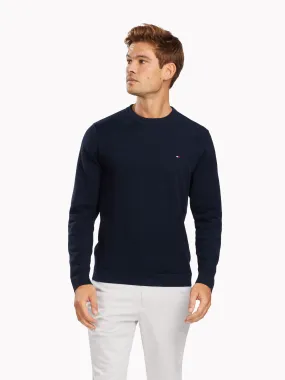 Tommy Hilfiger Doubleface Crew Neck Sweater Jumpers - Shop Now