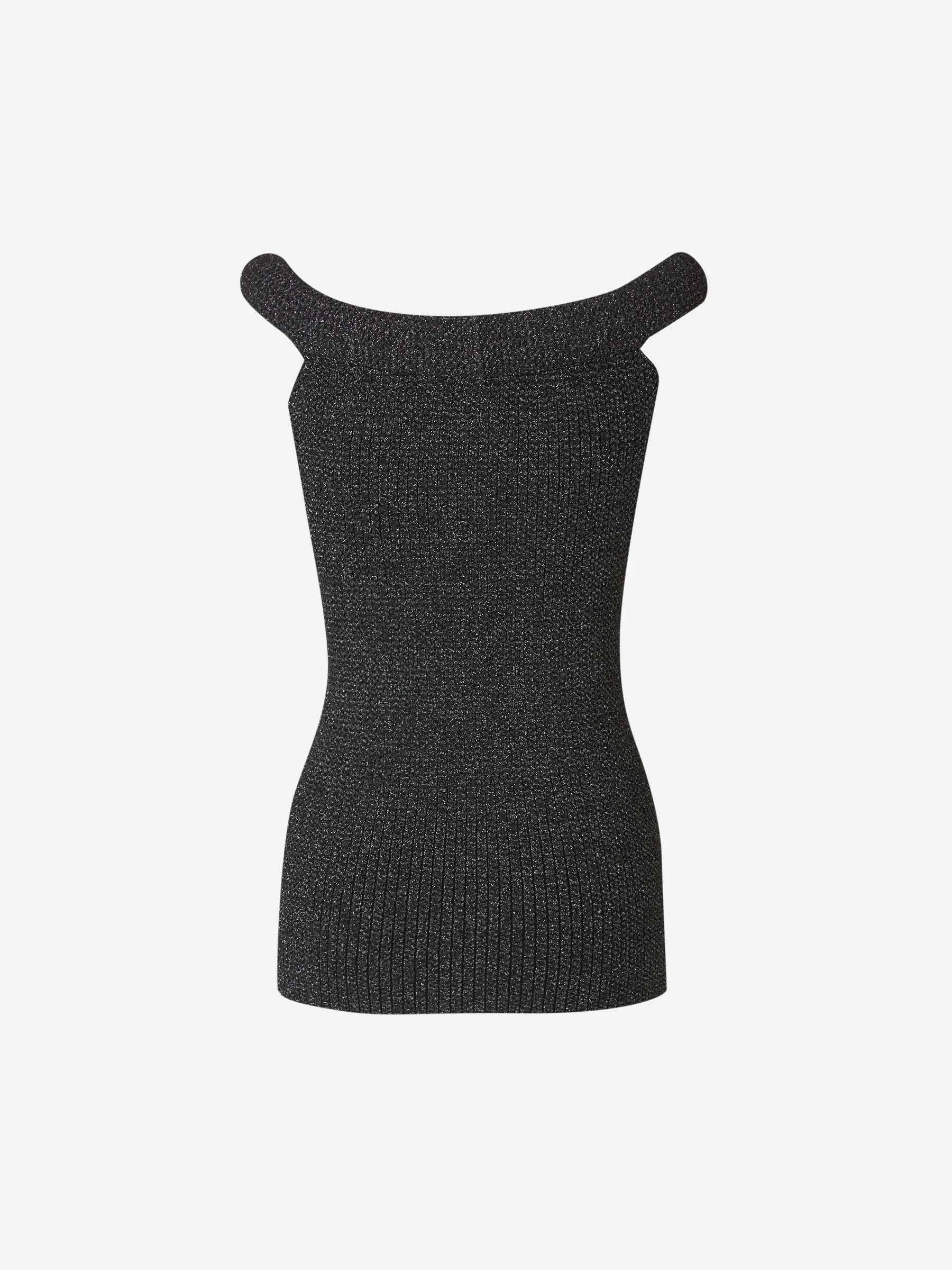 TOTEME Lurex Knit Top 