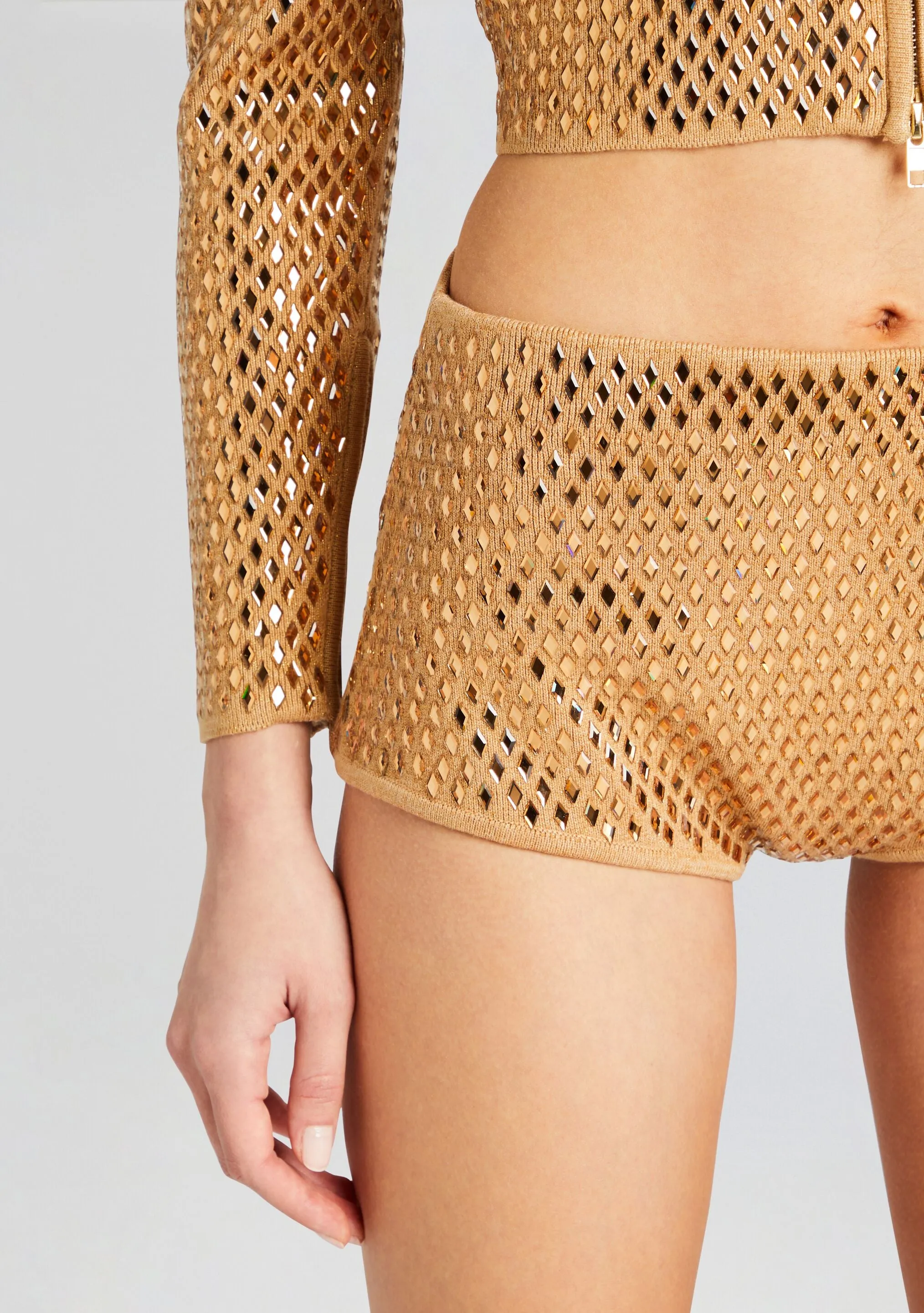 Tru Embellished Knit Short