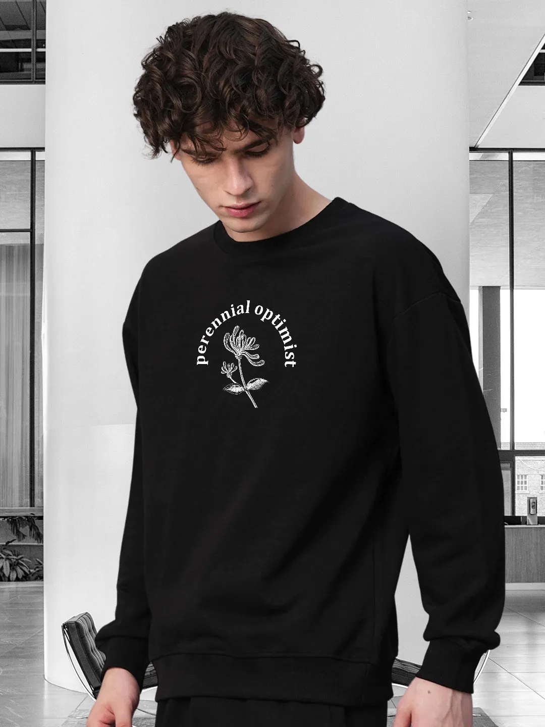 True Nature Drop Shoulder Premium Terry Sweatshirt