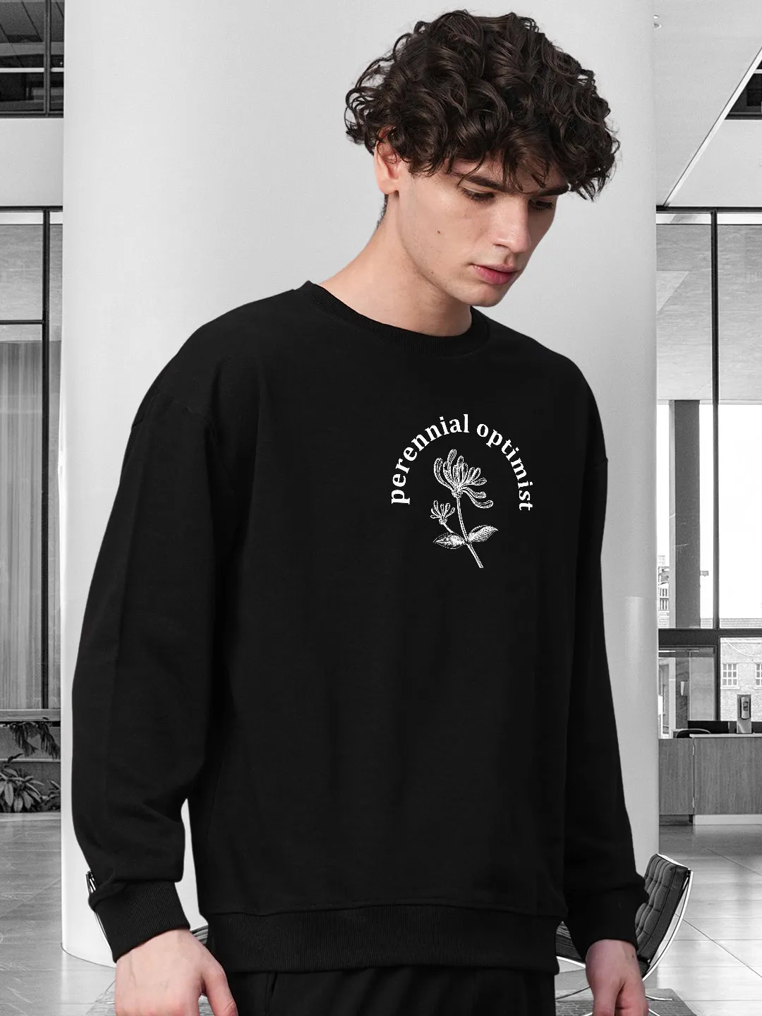 True Nature Drop Shoulder Premium Terry Sweatshirt